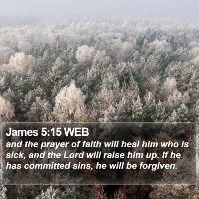 James 5:15 WEB Bible Verse Image