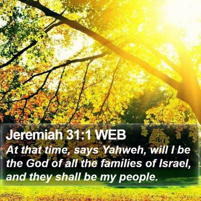 Jeremiah 31:1 WEB Bible Verse Image
