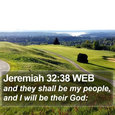 Jeremiah 32:38 WEB Bible Verse Image