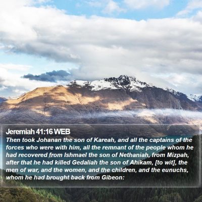 Jeremiah 41:16 WEB Bible Verse Image
