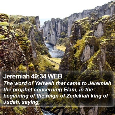 Jeremiah 49:34 WEB Bible Verse Image
