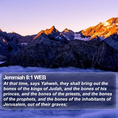 Jeremiah 8:1 WEB Bible Verse Image