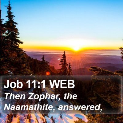 Job 11:1 WEB Bible Verse Image