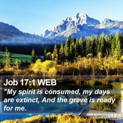 Job 17:1 WEB Bible Verse Image