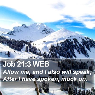 Job 21:3 WEB Bible Verse Image