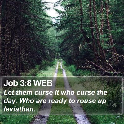 Job 3:8 WEB Bible Verse Image