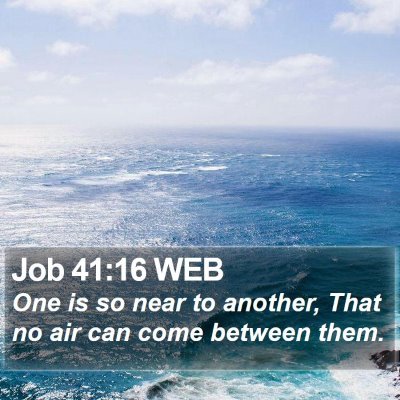 Job 41:16 WEB Bible Verse Image