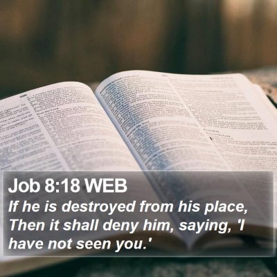 Job 8:18 WEB Bible Verse Image