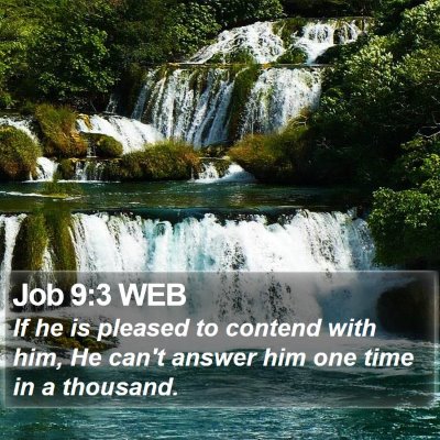 Job 9:3 WEB Bible Verse Image