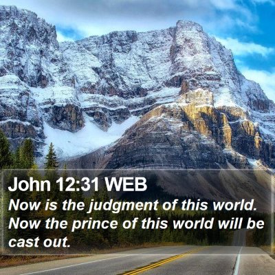 John 12:31 WEB Bible Verse Image