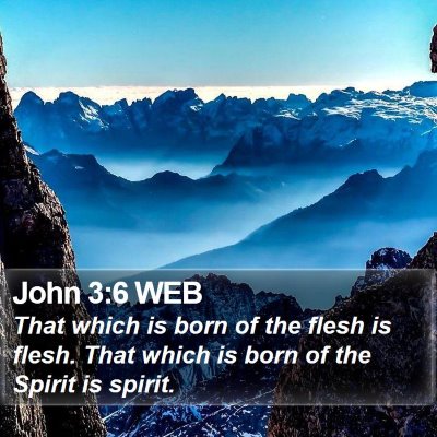 John 3:6 WEB Bible Verse Image