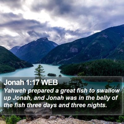 Jonah 1:17 WEB Bible Verse Image
