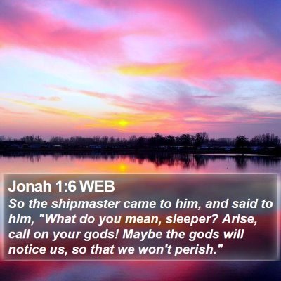 Jonah 1:6 WEB Bible Verse Image