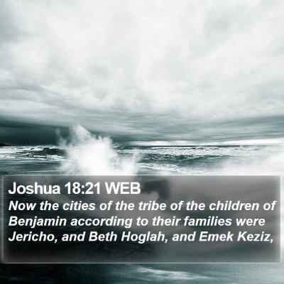 Joshua 18:21 WEB Bible Verse Image