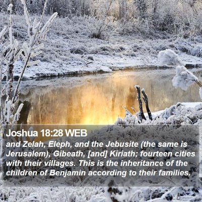 Joshua 18:28 WEB Bible Verse Image