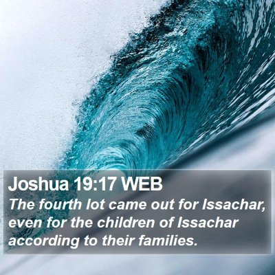 Joshua 19:17 WEB Bible Verse Image
