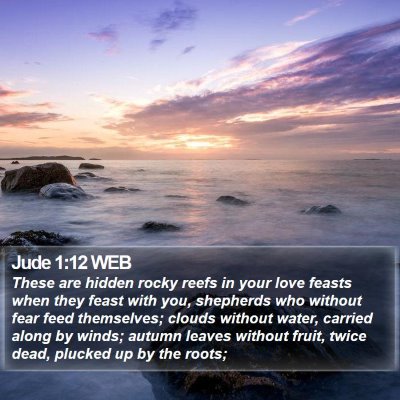 Jude 1:12 WEB Bible Verse Image