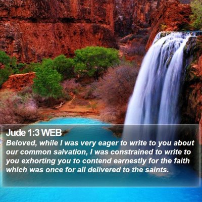 Jude 1:3 WEB Bible Verse Image