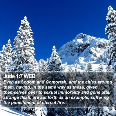 Jude 1:7 WEB Bible Verse Image
