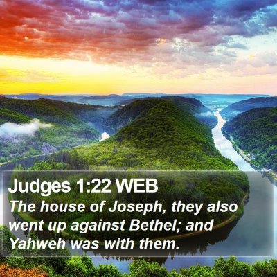Judges 1:22 WEB Bible Verse Image