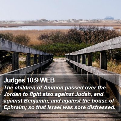 Judges 10:9 WEB Bible Verse Image
