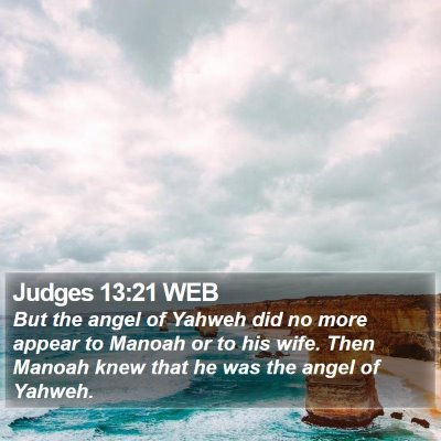 Judges 13:21 WEB Bible Verse Image