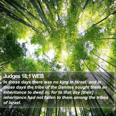 Judges 18:1 WEB Bible Verse Image