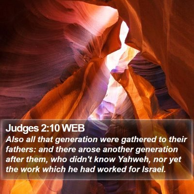 Judges 2:10 WEB Bible Verse Image