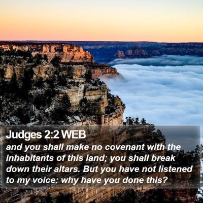 Judges 2:2 WEB Bible Verse Image