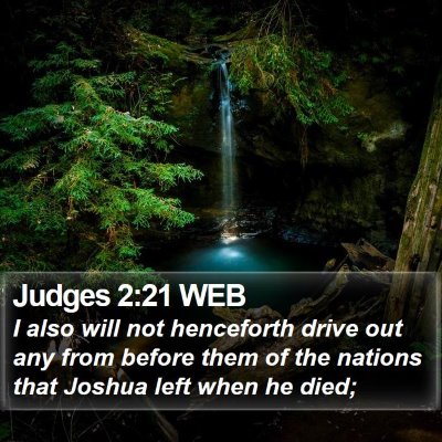 Judges 2:21 WEB Bible Verse Image