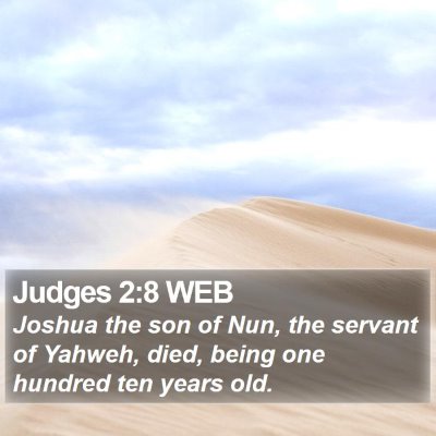 Judges 2:8 WEB Bible Verse Image