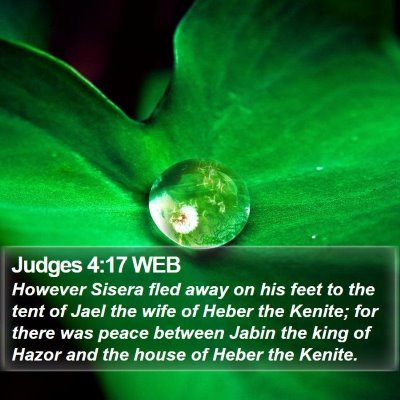 Judges 4:17 WEB Bible Verse Image