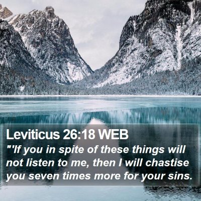 Leviticus 26:18 WEB Bible Verse Image