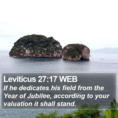 Leviticus 27:17 WEB Bible Verse Image