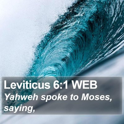 Leviticus 6:1 WEB Bible Verse Image