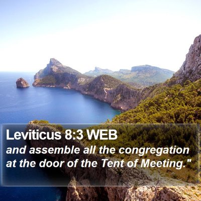 Leviticus 8:3 WEB Bible Verse Image