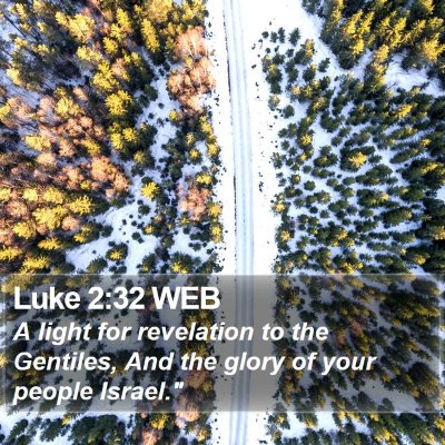 Luke 2:32 WEB Bible Verse Image