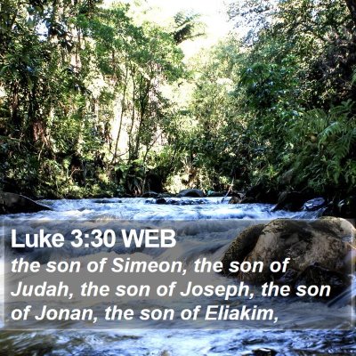 Luke 3:30 WEB Bible Verse Image