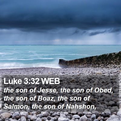 Luke 3:32 WEB Bible Verse Image