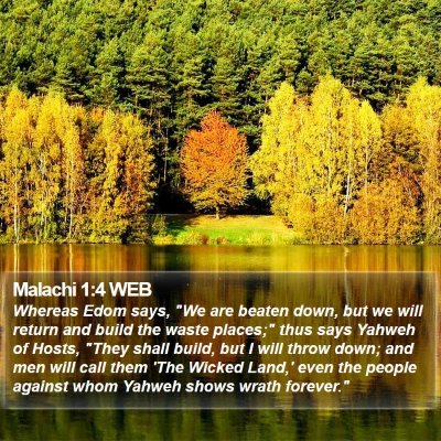 Malachi 1:4 WEB Bible Verse Image