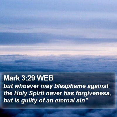 Mark 3:29 WEB Bible Verse Image