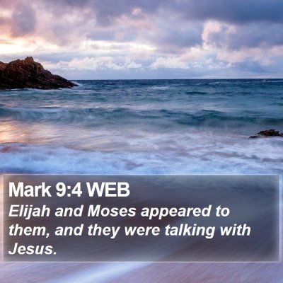 Mark 9:4 WEB Bible Verse Image