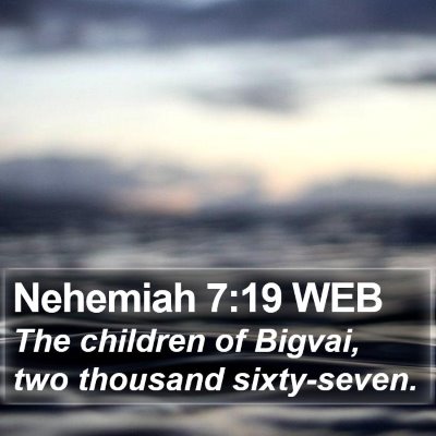 Nehemiah 7:19 WEB Bible Verse Image