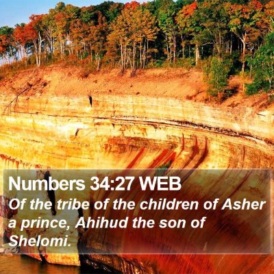 Numbers 34:27 WEB Bible Verse Image