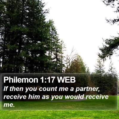 Philemon 1:17 WEB Bible Verse Image