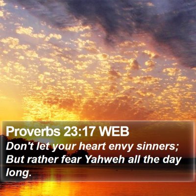Proverbs 23:17 WEB Bible Verse Image