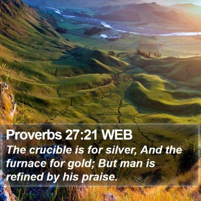 Proverbs 27:21 WEB Bible Verse Image