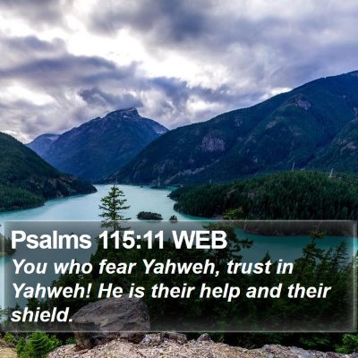 Psalms 115:11 WEB Bible Verse Image