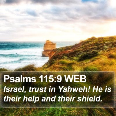 Psalms 115:9 WEB Bible Verse Image