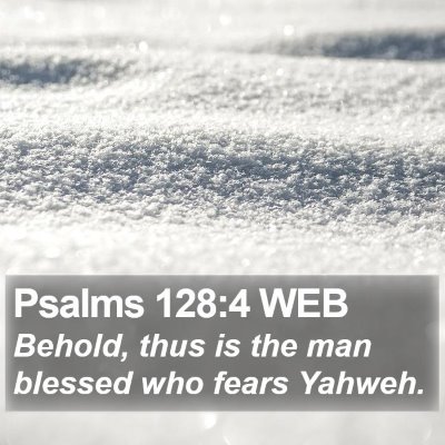 Psalms 128:4 WEB Bible Verse Image